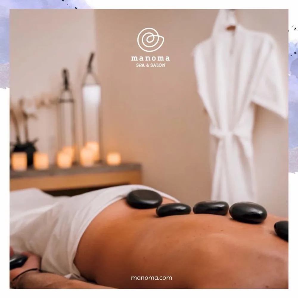 MANOMAsanLucas masaje piedras — Manoma Spa Cabo San Lucas